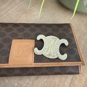 ✨ Crystal Logo-Style Brooch ✨